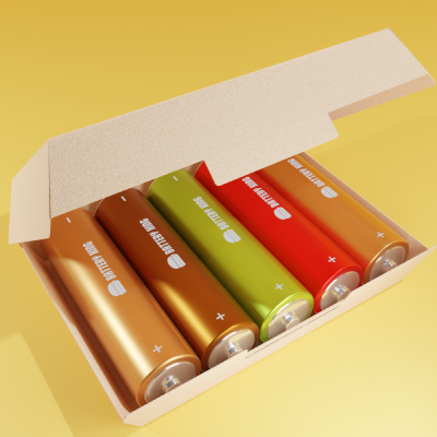 「BATTERY KING」パッケージデザイン